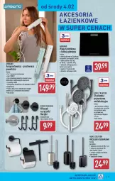 Gazetka promocyjna Aldi - Pełna oferta - Gazetka - ważna od 07.02 do 07.02.2026 - strona 21 - produkty: Słuchawka prysznicowa, Rum, Por, Papier, Waga łazienkowa, Wieszak, Stojak, Szczotka, Papier toaletowy, Ręcznik, Haczyk, Waga, Szczotka do WC, Intel