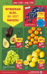 Gazetka promocyjna Aldi - Pełna oferta - Gazetka - ważna od 07.02 do 07.02.2026 - strona 3 - produkty: Mandarynki, Cytryny, Winogrona, Wino