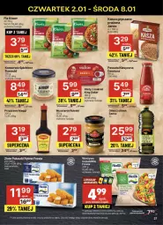 Gazetka promocyjna Delikatesy Centrum - NOWA GAZETKA Delikatesy Centrum od 2 stycznia! 2-8.01.2024 - Gazetka - ważna od 08.01 do 08.01.2025 - strona 27 - produkty: Dawtona, Warzywa, Frosta, Ser, Rum, Mus, Gry, Paluszki rybne, Spichlerz Rusiecki, Oliwa z oliwek, Kasza, Maggi, Kasza gryczana, Knorr, Musztarda, Fa, Oliwa