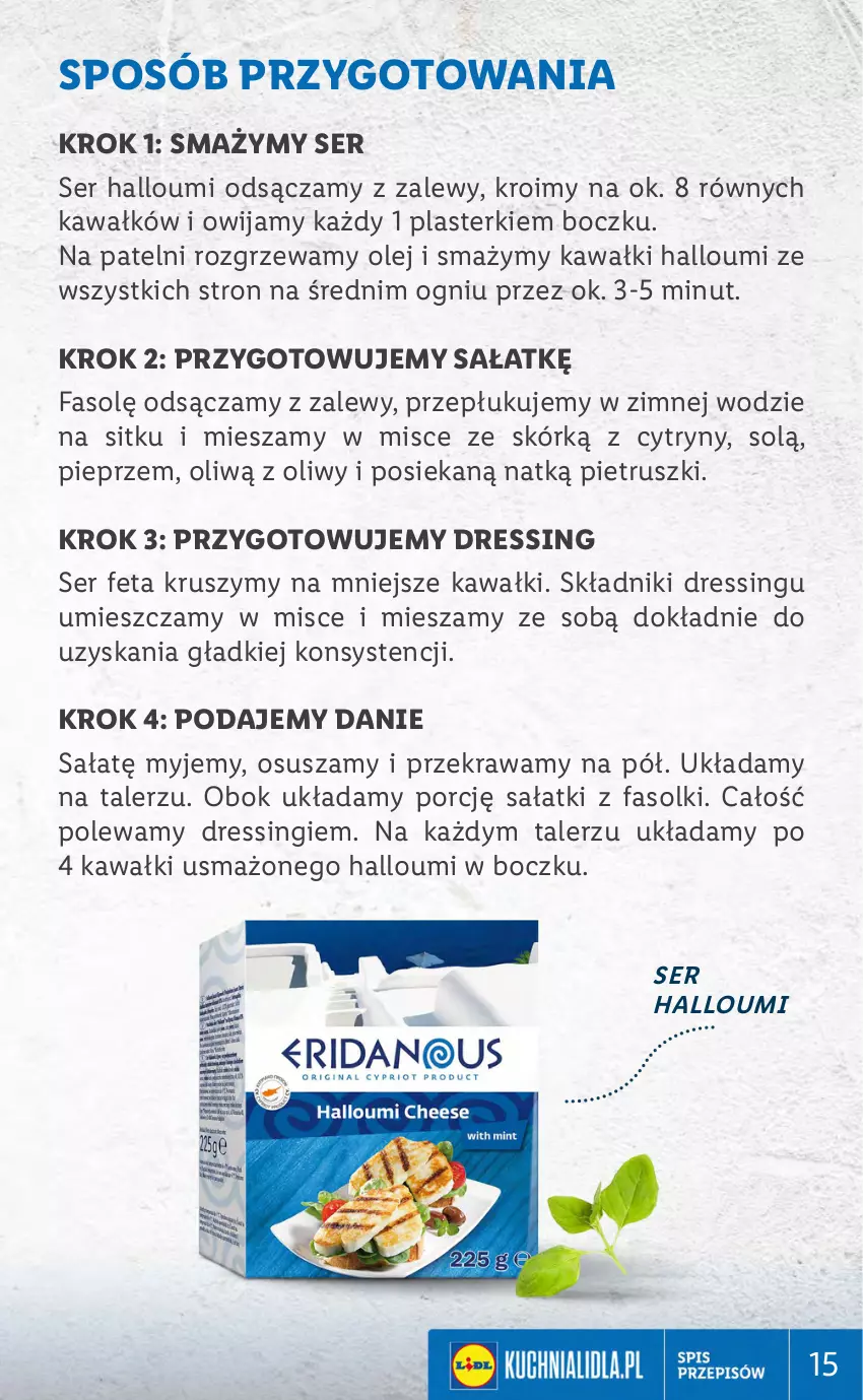 Gazetka promocyjna Lidl - KATALOG GRECKI - ważna 06.06 do 12.06.2022 - strona 15 - produkty: Cytryny, Dres, Fa, Feta, Kawa, Olej, Pieprz, Plasterki, Por, Sałat, Ser, Talerz