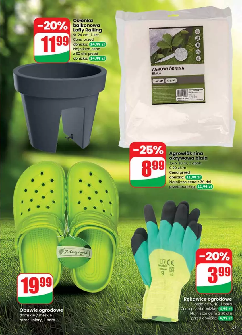 Gazetka promocyjna Dino - Gazetka 12 / 2026 - ważna 18.03 do 24.03.2026 - strona 57 - produkty: Obuwie, Rękawice