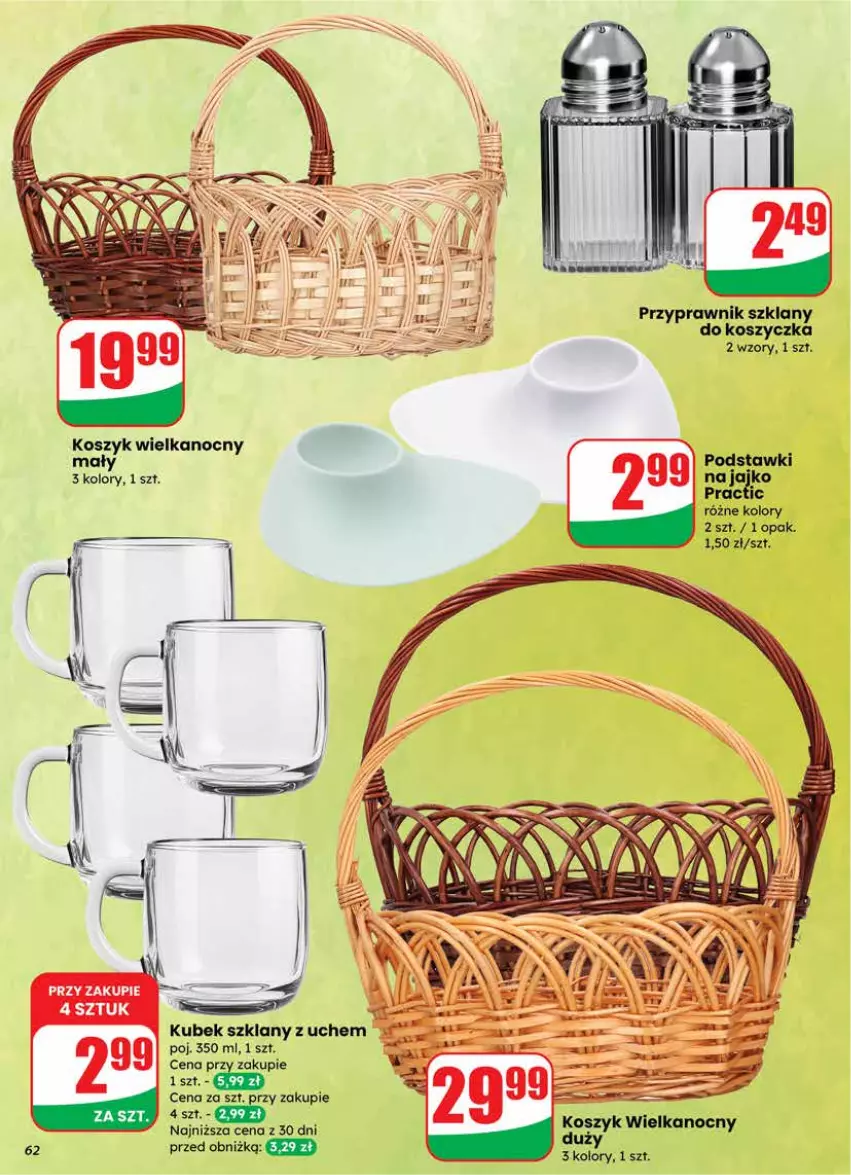 Gazetka promocyjna Dino - Gazetka 12 / 2026 - ważna 18.03 do 24.03.2026 - strona 62 - produkty: Kosz, Kubek