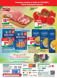 Gazetka promocyjna Dino - Gazetka 12 / 2026 - Gazetka - ważna od 24.03 do 24.03.2026 - strona 75 - produkty: Lubella, Makaron, Ser, Bell, Parówki, Perfum, Tera, Bella, Berlinki
