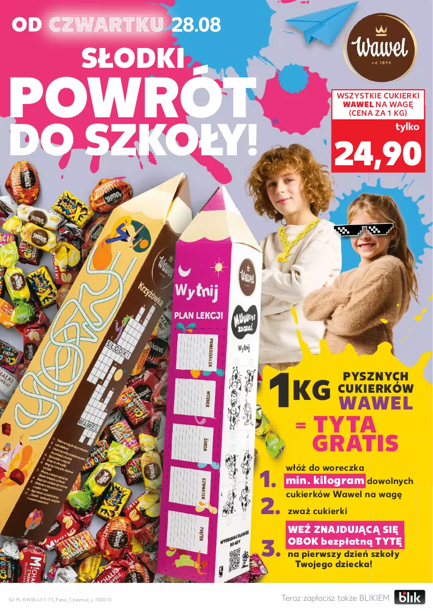 Gazetka promocyjna Kaufland - Gazetka tygodnia - ważna 28.08 do 03.09.2025 - strona 2 - produkty: Cukier, Cukierki, Gra, Tera, Wawel