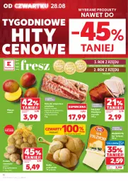 Gazetka promocyjna Kaufland - Gazetka tygodnia - Gazetka - ważna od 03.09 do 03.09.2025 - strona 12 - produkty: Piec, Polędwica, Warzywa, Ser, Ser tylżycki, Ziemniaki, Mlekovita, Kapustą, Pieczywo, Owoce, Grunt, Mango, Bułka, Mleko