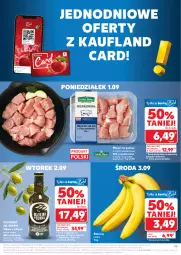 Gazetka promocyjna Kaufland - Gazetka tygodnia - Gazetka - ważna od 03.09 do 03.09.2025 - strona 19 - produkty: Banany, Sok, Ser, Gin, Rama, Oliwa z oliwek, Mięso na gulasz, Mięso, Oliwa