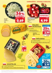Gazetka promocyjna Kaufland - Gazetka tygodnia - Gazetka - ważna od 03.09 do 03.09.2025 - strona 29 - produkty: Sos, Ser, Por, Noż, Surówka, Królewski, Kasztelan, Ser Kasztelan, Rolada Ustrzycka, Rolada