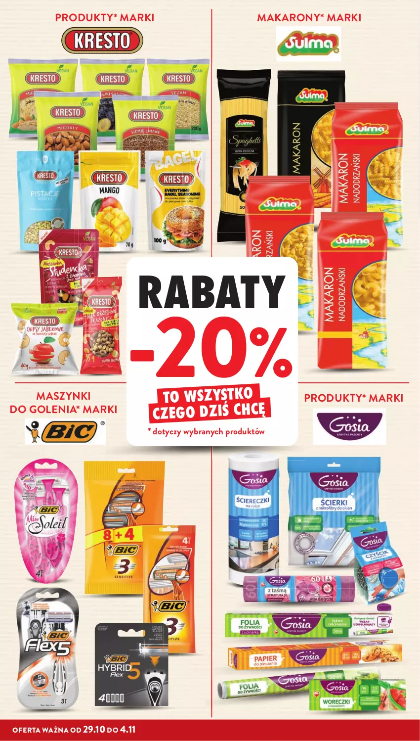 Gazetka promocyjna Intermarche - Gazetka promocyjna - ważna 29.10 do 04.11.2026 - strona 12 - produkty: Makaron