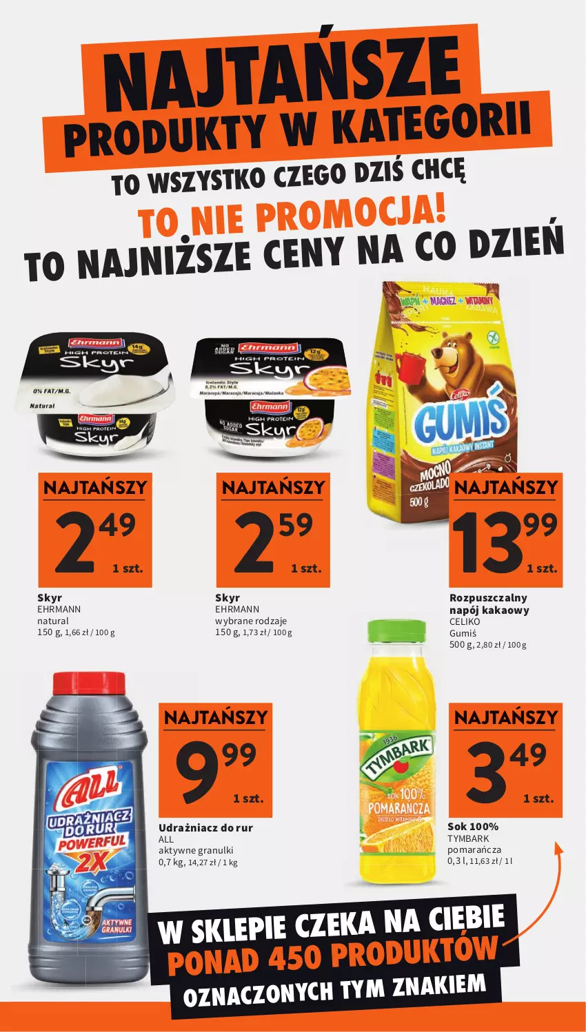 Gazetka promocyjna Intermarche - Gazetka promocyjna - ważna 29.10 do 04.11.2026 - strona 5 - produkty: Gra, Kakao, Napój, Sok, Tymbark