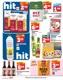 Gazetka promocyjna Topaz - Gazetka - Gazetka - ważna od 16.07 do 16.07.2025 - strona 14 - produkty: Piec, Kujawski, Top, Sos, Sok, Ryż, Kupiec, Kuchnia, Sos sojowy, Tarta, Spaghetti, Podravka, Bułka tarta, Vegeta, Olej, Ocet, Bułka, Ryż biały