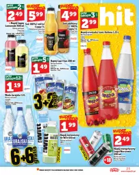 Gazetka promocyjna Topaz - Gazetka - Gazetka - ważna od 16.07 do 16.07.2025 - strona 23 - produkty: Top, Sok, Napój energetyczny, Coca-Cola, Sok jabłkowy, Hellena, Napój izotoniczny, Cappy, Woda, Napój, Nektar, Fa