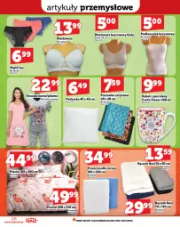 Gazetka promocyjna Topaz - Gazetka - Gazetka - ważna od 16.07 do 16.07.2025 - strona 26 - produkty: Podkoszulek, Top, Por, Koszula nocna, Majtki, Biustonosz, Kosz, Poszewka, Koszula, Prześcieradło, Ręcznik, Kubek, Poduszka, Piżama