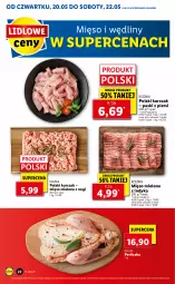 Gazetka promocyjna Lidl - GAZETKA - Gazetka - ważna od 22.05 do 22.05.2021 - strona 22 - produkty: Kurczak, Perliczka, Mięso mielone, Mięso