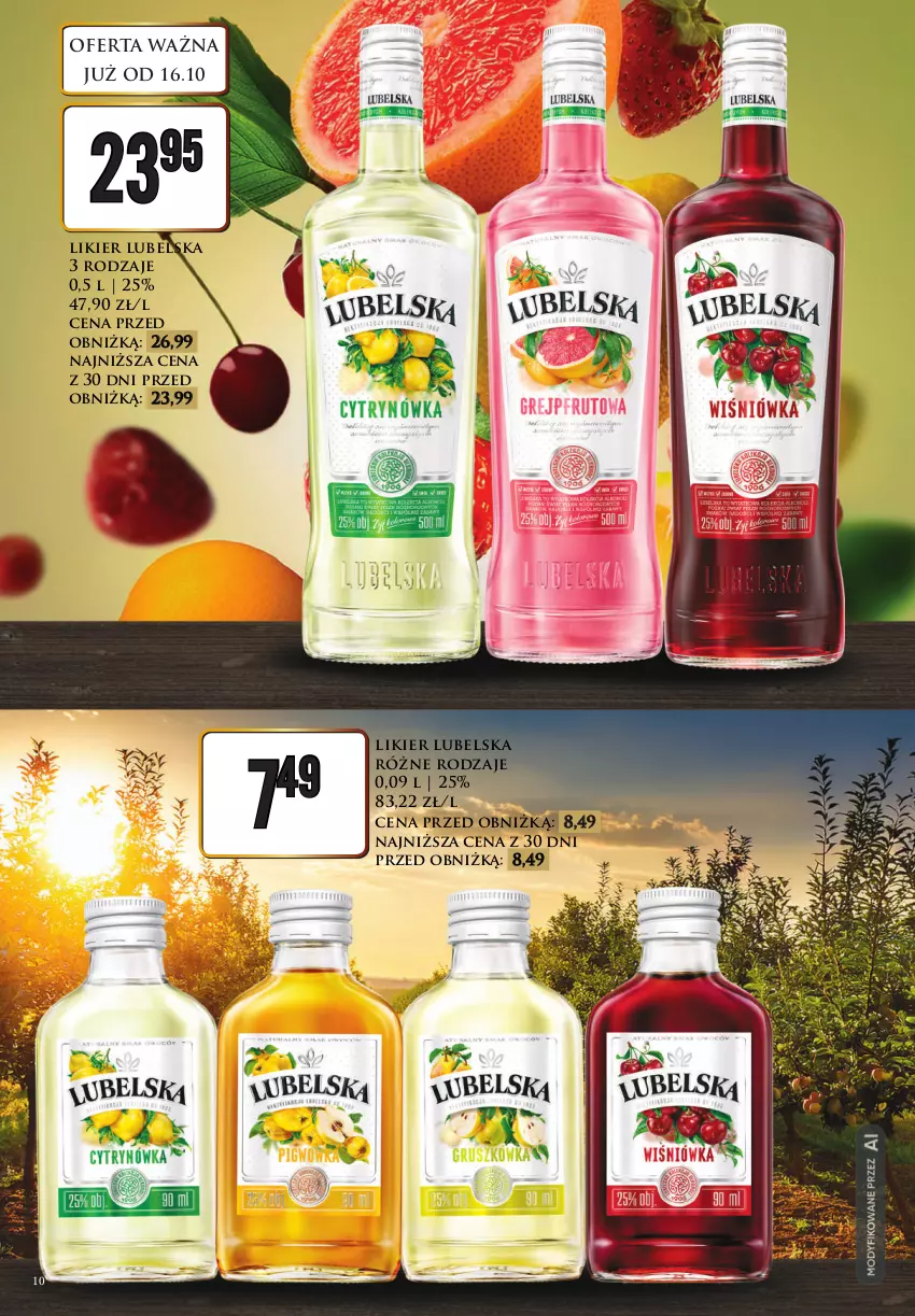 Gazetka promocyjna Dino - Katalog alkoholowy - ważna 19.10 do 24.10.2026 - strona 10 - produkty: Likier