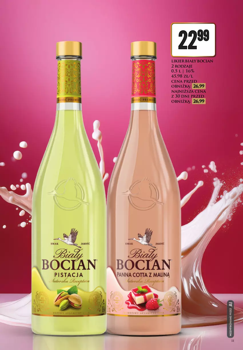 Gazetka promocyjna Dino - Katalog alkoholowy - ważna 19.10 do 24.10.2026 - strona 11 - produkty: Biały Bocian, Likier
