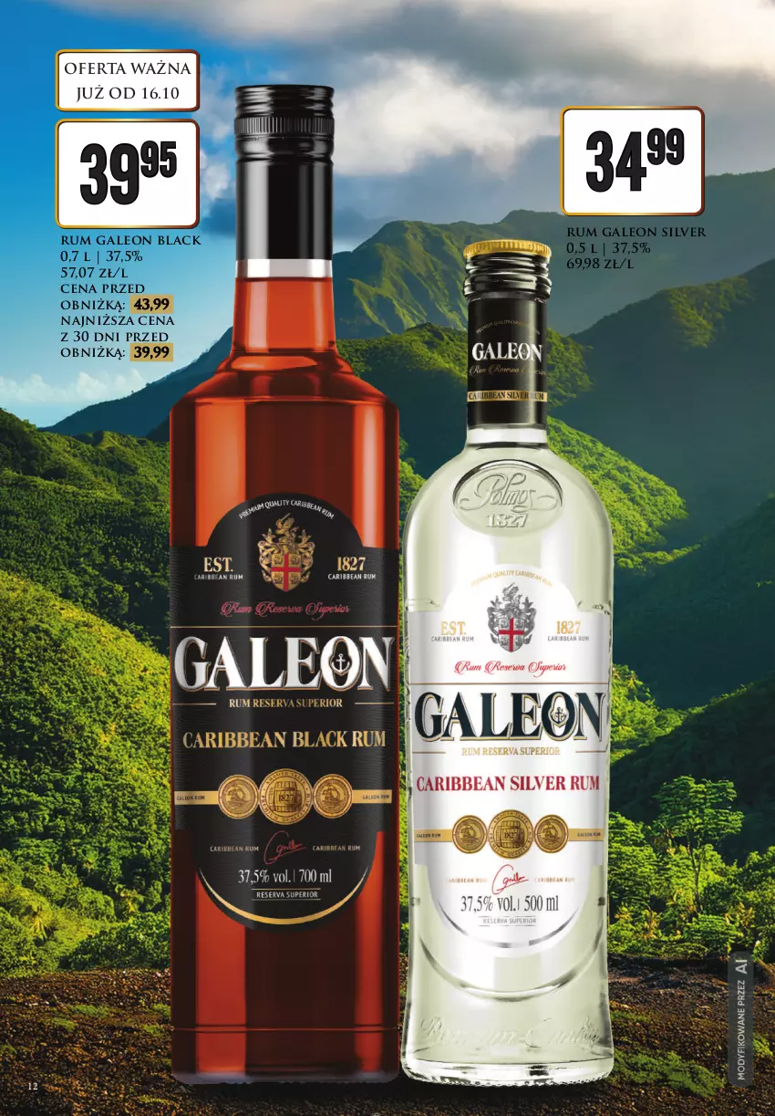 Gazetka promocyjna Dino - Katalog alkoholowy - ważna 19.10 do 24.10.2026 - strona 12 - produkty: Lack, Leon, Rum