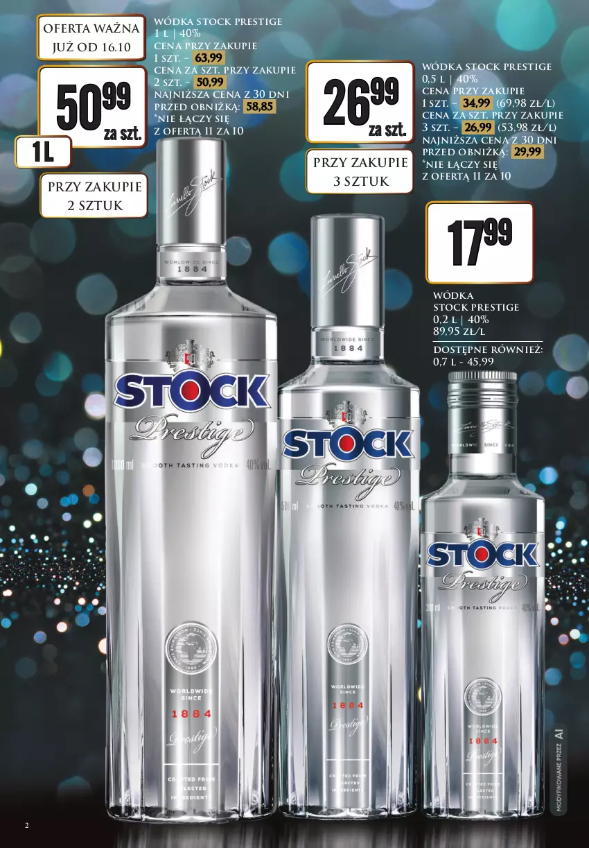 Gazetka promocyjna Dino - Katalog alkoholowy - ważna 19.10 do 24.10.2026 - strona 2 - produkty: Stock, Wódka