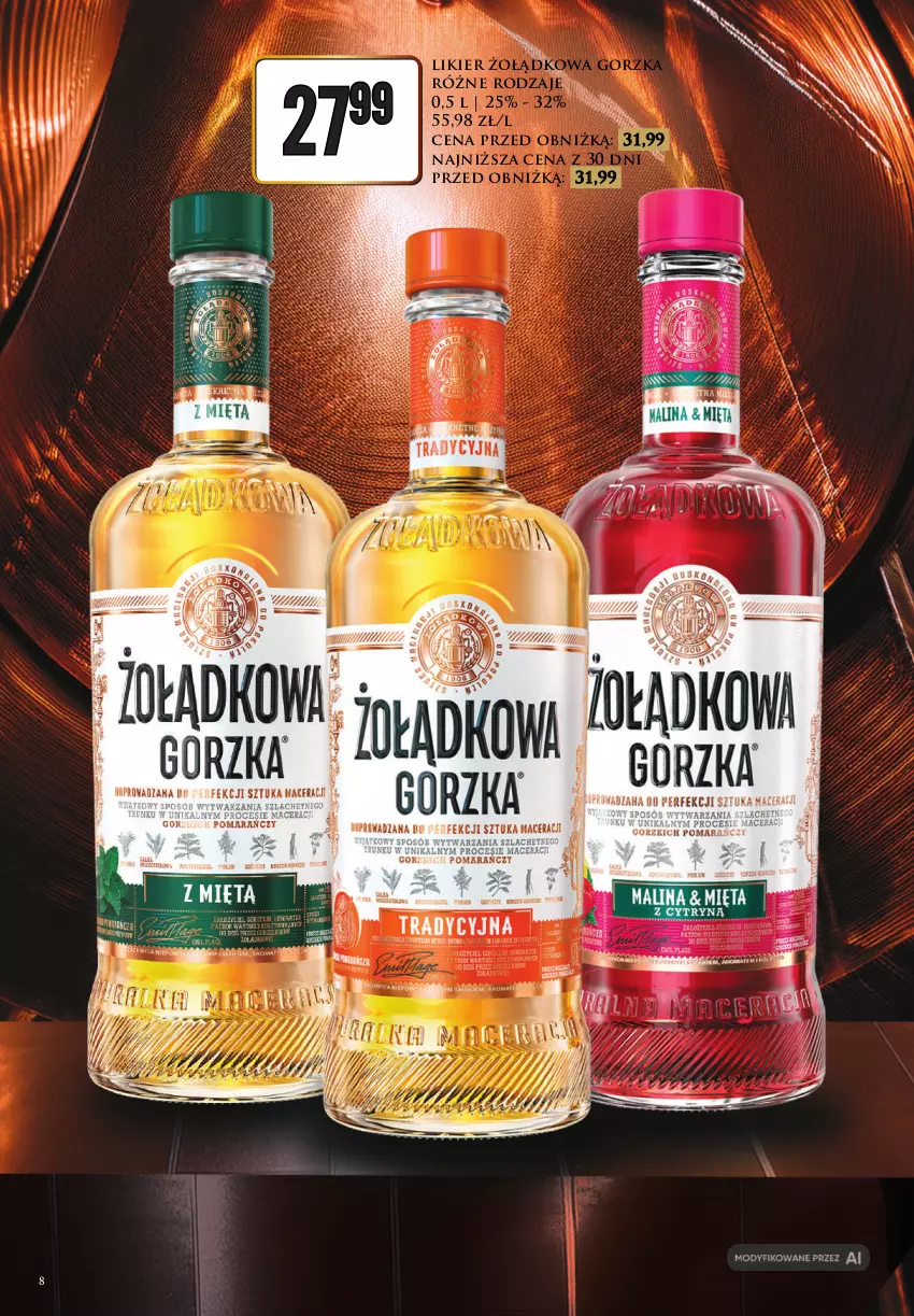 Gazetka promocyjna Dino - Katalog alkoholowy - ważna 19.10 do 24.10.2026 - strona 8 - produkty: Likier