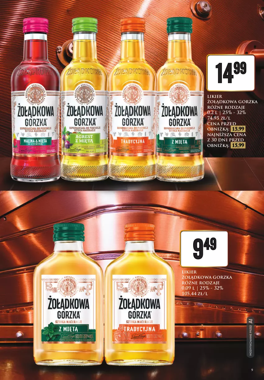 Gazetka promocyjna Dino - Katalog alkoholowy - ważna 19.10 do 24.10.2026 - strona 9 - produkty: Likier