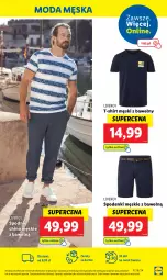 Gazetka promocyjna Lidl - GAZETKA - Gazetka - ważna od 29.06 do 29.06.2024 - strona 17 - produkty: T-shirt, Moda, Spodnie