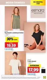 Gazetka promocyjna Lidl - GAZETKA - Gazetka - ważna od 29.06 do 29.06.2024 - strona 19 - produkty: Top, T-shirt, Moda