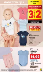 Gazetka promocyjna Lidl - GAZETKA - Gazetka - ważna od 29.06 do 29.06.2024 - strona 23 - produkty: Body, Moda, Dzieci