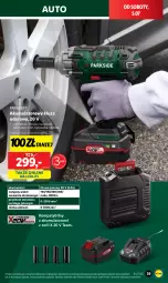 Gazetka promocyjna Lidl - GAZETKA - Gazetka - ważna od 05.07 do 05.07.2025 - strona 41 - produkty: Parkside, Ser, Walizka, Warka, Klucz udarowy, Akumulator