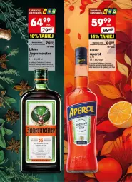 Gazetka promocyjna Delikatesy Centrum - DeliBarek DC43-DC44 - Gazetka - ważna od 03.11 do 03.11.2024 - strona 14 - produkty: Rum, Jagermeister, Likier, Aperol