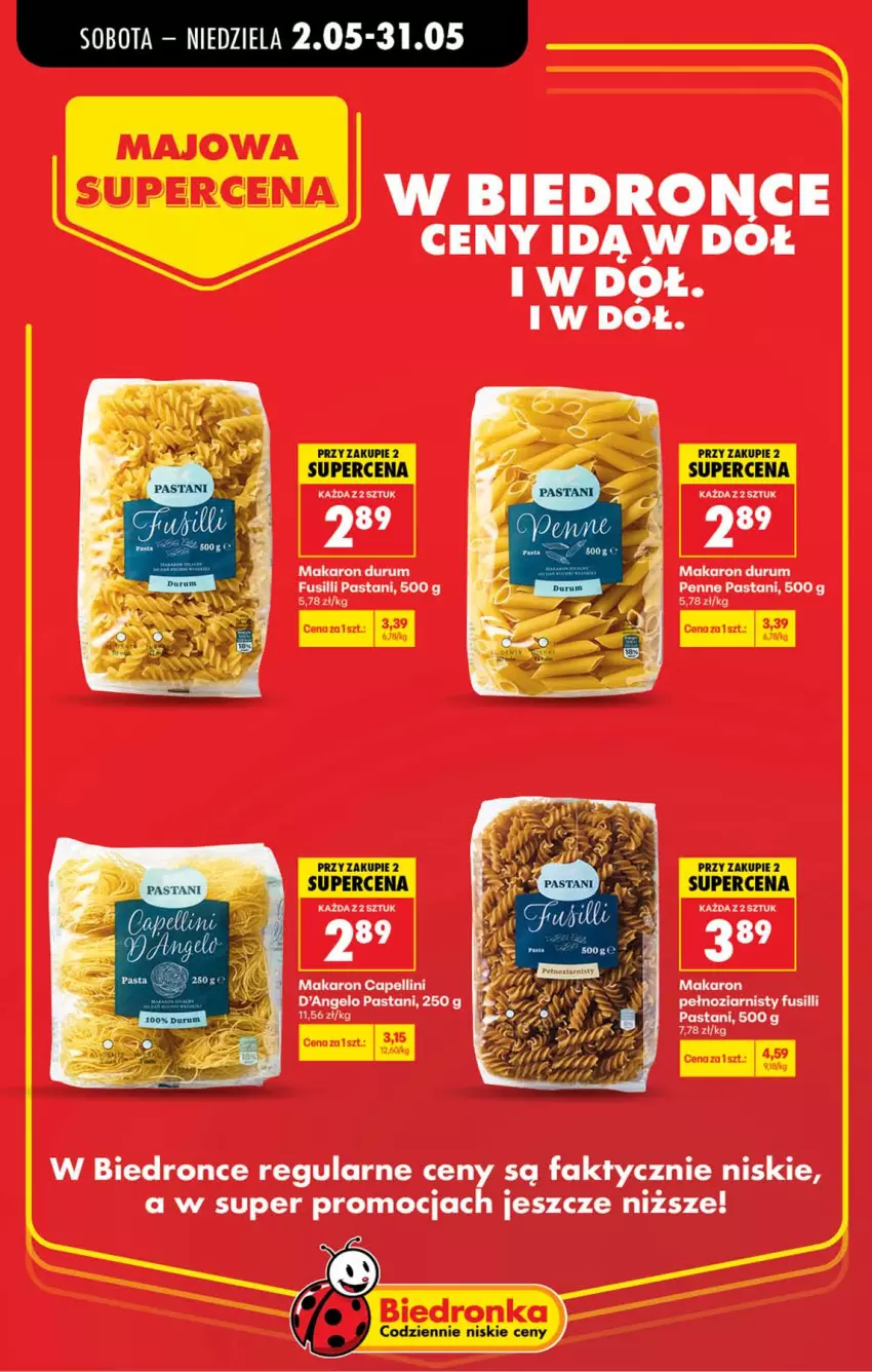Gazetka promocyjna Biedronka - Gazetka - ważna 02.05 do 09.05.2026 - strona 15 - produkty: Fa, Makaron, Penne, Rum