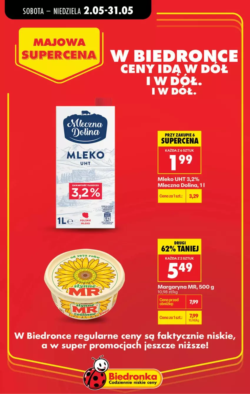 Gazetka promocyjna Biedronka - Gazetka - ważna 02.05 do 09.05.2026 - strona 2 - produkty: Fa, Margaryna, Mleko