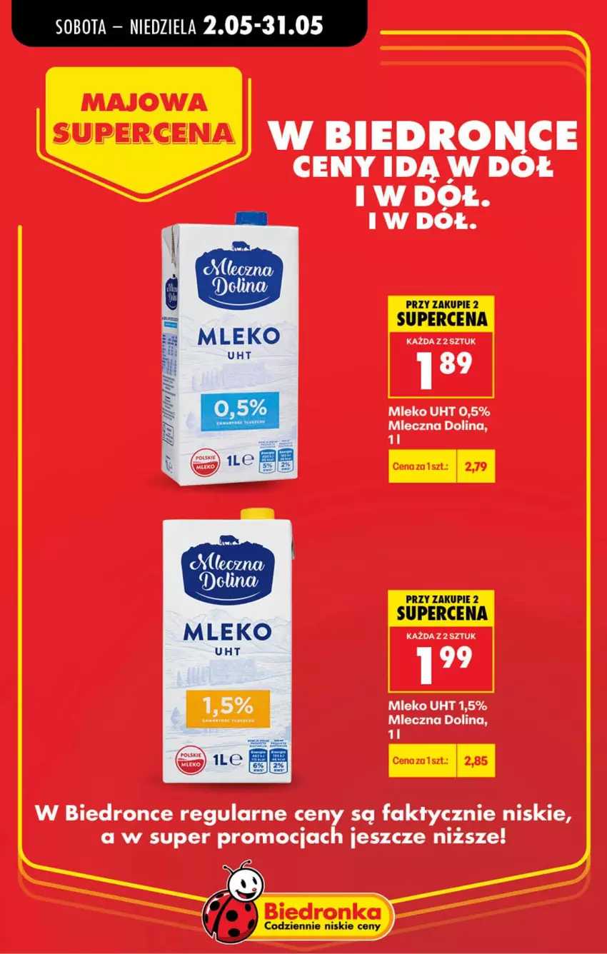 Gazetka promocyjna Biedronka - Gazetka - ważna 02.05 do 09.05.2026 - strona 3 - produkty: Fa, Mleko
