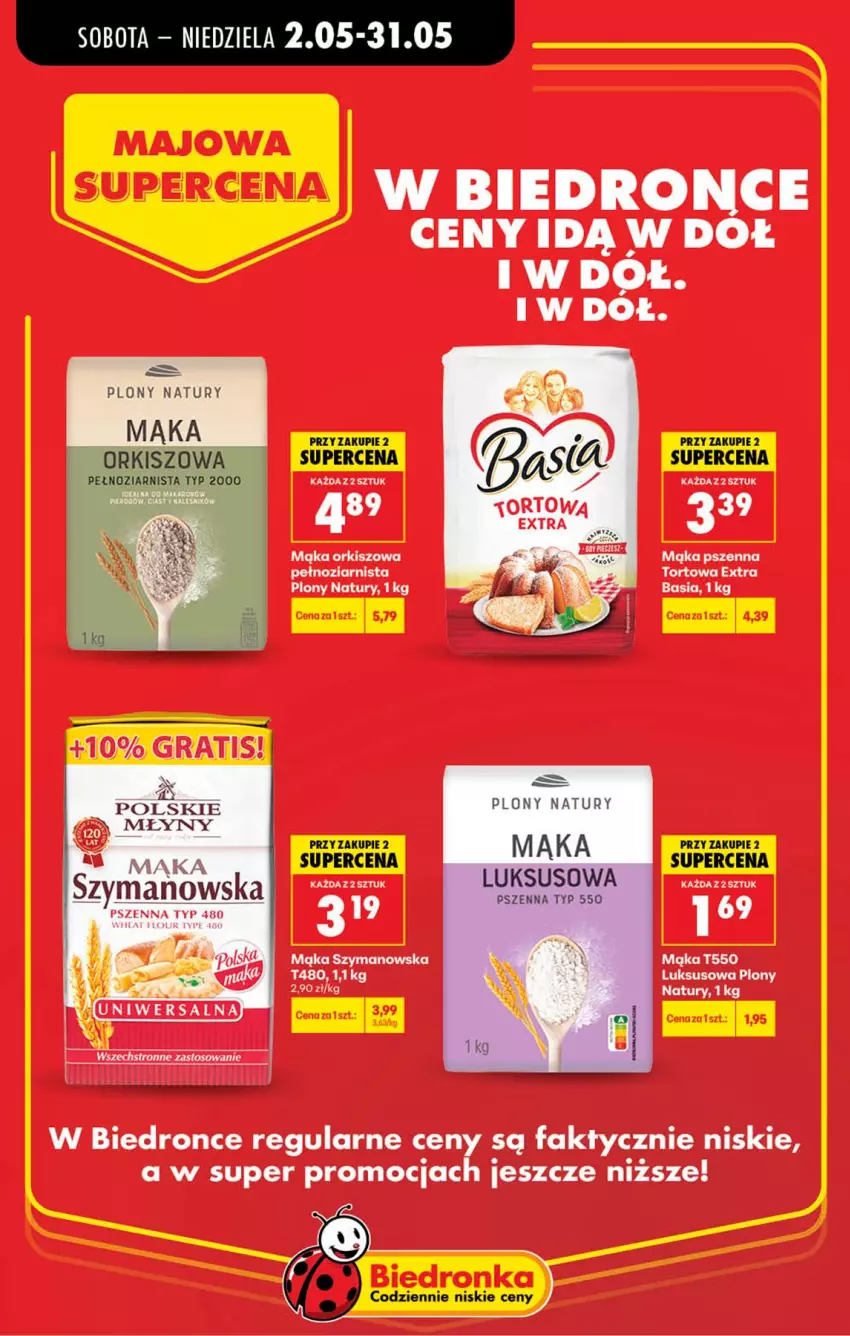 Gazetka promocyjna Biedronka - Gazetka - ważna 02.05 do 09.05.2026 - strona 8 - produkty: Basia, Fa, Mąka, Mąka pszenna