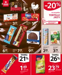 Gazetka promocyjna Selgros - Oferta spożywcza - Gazetka - ważna od 14.04 do 14.04.2021 - strona 14 - produkty: Pistacje, Ser, Por, Sport, Czekolada, Baton, Knoppers, Felix, Ritter Sport, Lay’s, Kinder