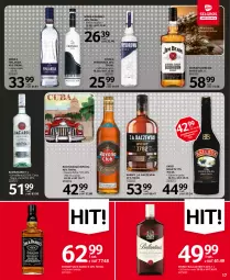 Gazetka promocyjna Selgros - Oferta spożywcza - Gazetka - ważna od 14.04 do 14.04.2021 - strona 17 - produkty: Rum, Gra, Whiskey, Finlandia, Bacardi, Wódka, Whisky, Wyborowa, Ogiński, Jim Beam, Likier