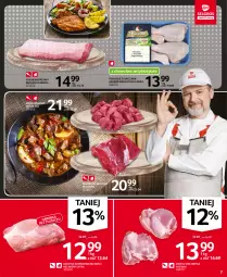 Gazetka promocyjna Selgros - Oferta spożywcza - Gazetka - ważna od 14.04 do 14.04.2021 - strona 7 - produkty: Kurczak, Mięso wołowe, Rozbratel wołowy, Schab wieprzowy, Mięso, Podudzie z kurczaka