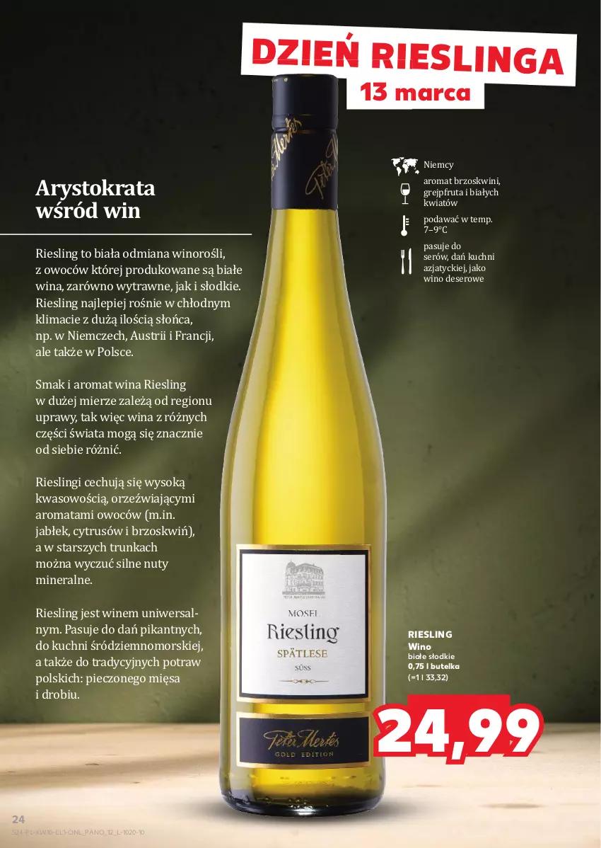 Gazetka promocyjna Kaufland - Barek Kauflandu - ważna 06.03 do 19.03.2025 - strona 24 - produkty: Deser, Grejpfrut, Nuty, Piec, Ser, Sok, Wino, Wino białe