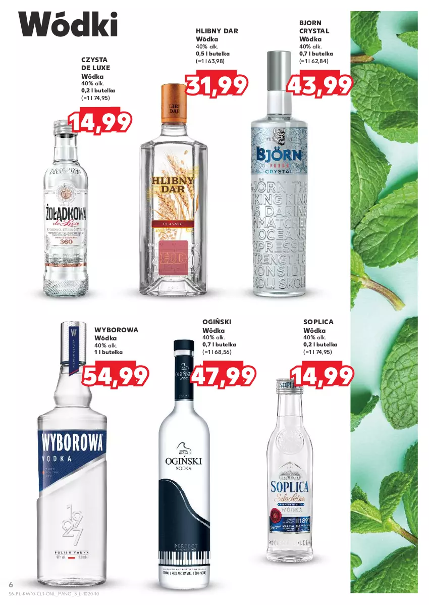 Gazetka promocyjna Kaufland - Barek Kauflandu - ważna 06.03 do 19.03.2025 - strona 6 - produkty: Ogiński, Soplica, Wódka, Wyborowa