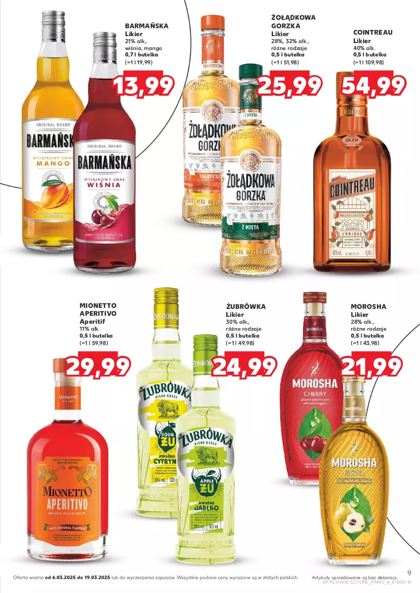 Gazetka promocyjna Kaufland - Barek Kauflandu - ważna 06.03 do 19.03.2025 - strona 9 - produkty: Likier, Mango, Mionetto