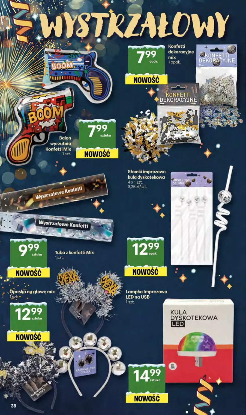 Gazetka promocyjna Delikatesy Centrum - Franczyza DC52 Czwartek - ważna 29.12.2025 do 07.01.2026 - strona 38 - produkty: Kotek, SVR, Wyrzutnia