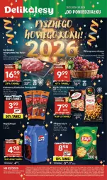 Gazetka promocyjna Delikatesy Centrum - Franczyza DC52 Czwartek - Gazetka - ważna od 07.01 do 07.01.2026 - strona 1 - produkty: Rum, Koc, Rama, Chipsy, Tarczyński, Pizza, Winogrona, Kabanos, Frytki, Wino, Hortex
