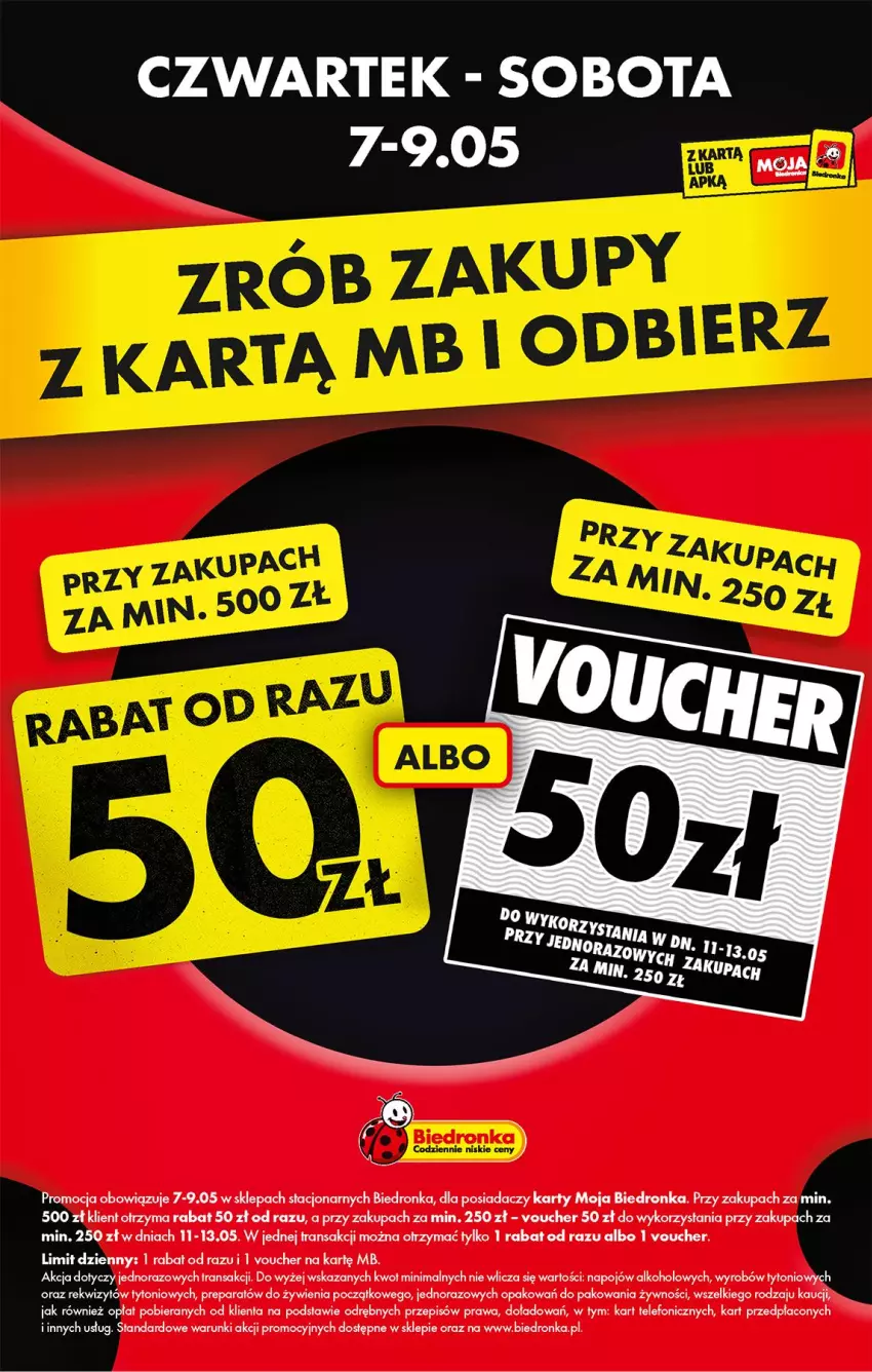 Gazetka promocyjna Biedronka - Tani Weekend - ważna 08.05 do 09.05.2026 - strona 3 - produkty: Telefon, Tran
