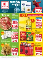 Gazetka promocyjna Kaufland - Gazetka tygodnia - Gazetka - ważna od 14.01 do 14.01.2026 - strona 1 - produkty: Piec, Sok, Gra, Karkówka wieprzowa, Stek, Szal, Chipsy, Kosz, Ziemniaki, Coca-Cola, Napój gazowany, Moda, Olej rzepakowy, Odżywka, Lay’s, Napój, Olej