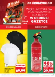 Gazetka promocyjna Kaufland - Gazetka tygodnia - Gazetka - ważna od 14.01 do 14.01.2026 - strona 59 - produkty: Gaśnica, T-shirt
