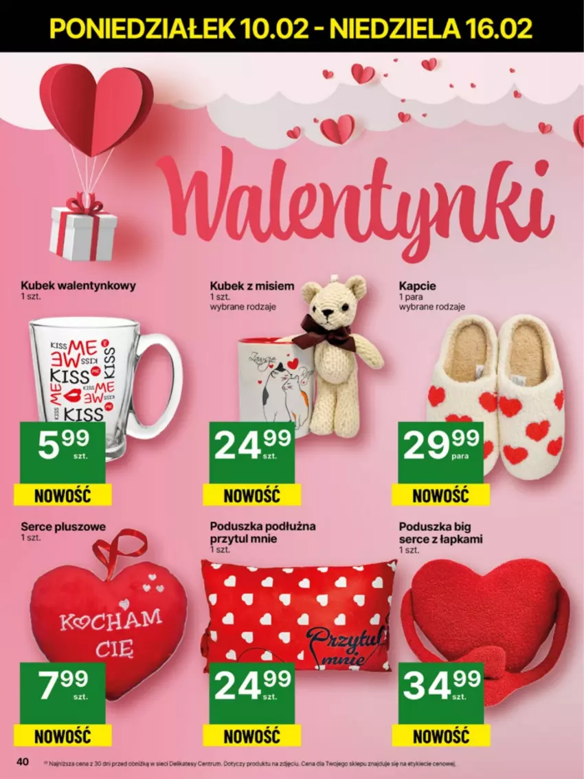 Gazetka promocyjna Delikatesy Centrum - NOWA GAZETKA Delikatesy Centrum od 10 lutego! 10-16.02.2025 - ważna 10.02 do 16.02.2025 - strona 40 - produkty: Kapcie, Kubek, Poduszka, Rum, Ser