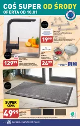 Gazetka promocyjna Aldi - Artykuły przemysłowe i tekstylia - Gazetka - ważna od 13.01 do 13.01.2024 - strona 4 - produkty: Piec, Sok, Bateria kuchenna, Wycieraczka, Garnek, Wieszak, Organizer, Bateria