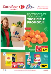 Gazetka promocyjna Carrefour - Gazetka Market - Gazetka - ważna od 26.03 do 26.03.2022 - strona 1 - produkty: Mandarynki, Persil, Siatka, Kapsułki do prania