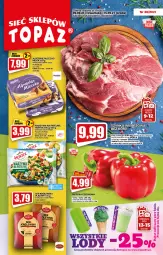 Gazetka promocyjna Topaz - Gazetka - Gazetka - ważna od 15.09 do 15.09.2021 - strona 1 - produkty: Warzywa, Papryka czerwona, Papryka, Szynka, Mleczko, Ogród, Milka, Szpinak