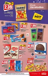 Gazetka promocyjna Topaz - Gazetka - Gazetka - ważna od 15.09 do 15.09.2021 - strona 13 - produkty: Ciastka, Top, Sok, Cukier, Dr Gerard, Wawel, Mleczko, Czekolada, Galaretka, Ptasie mleczko, Baton, Knoppers, Cukierki, Gala, Haribo, Biszkopty, Kokos, LG