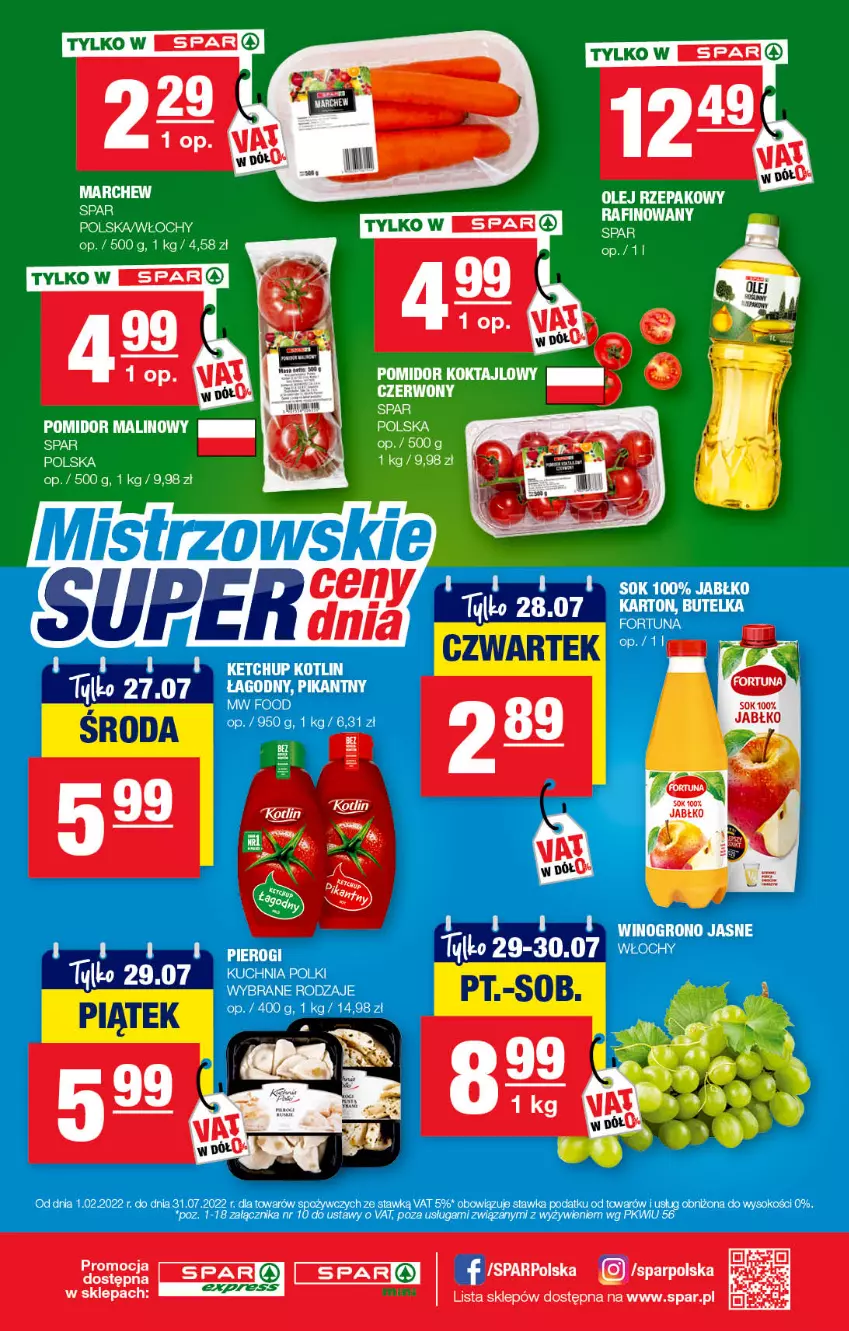 Gazetka promocyjna Spar - SparExpress - ważna 17.07 do 27.07.2022 - strona 4