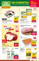 Gazetka promocyjna Stokrotka - Market - Gazetka - ważna od 13.04 do 13.04.2022 - strona 1 - produkty: Majonez, Ludwik, Jonagold, Szynka wieprzowa, Jaja, Bonduelle, Winiary, Szynka, Masło, Ligol, Kukurydza, Jabłka